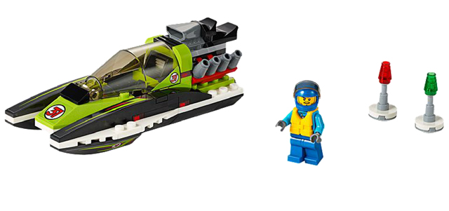 LEGO 60114 CITY Závodní člun