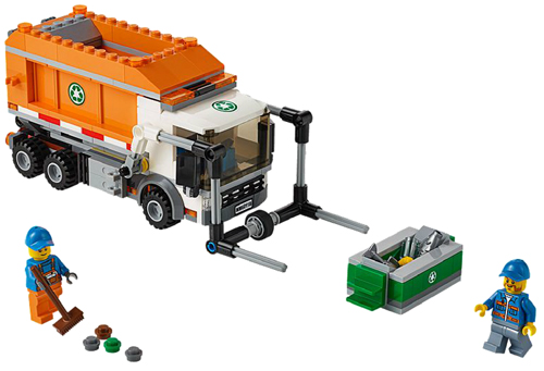 LEGO 60118 CITY Popelářské auto