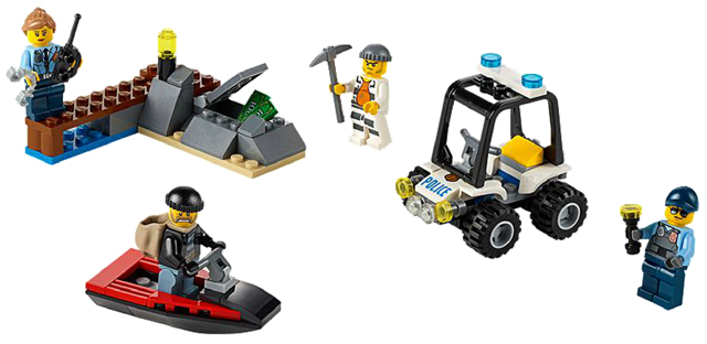 LEGO 60127 CITY Vězení na ostrově - startovací sada