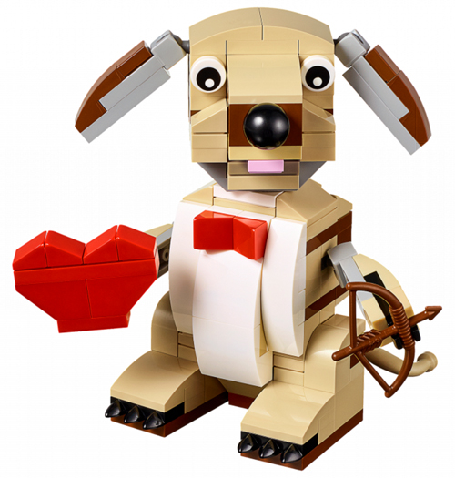 Lego 40201 Valentines Cupid Dog
