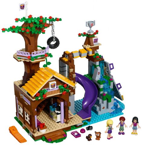 LEGO 41122 FRIENDS Dobrodružný tábor - dům na stromě 
