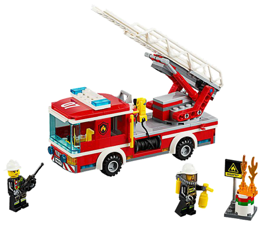 LEGO 60107 CITY Hasičské auto s žebříkem