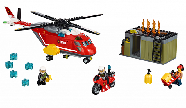 LEGO 60108 CITY Hasičská zásahová jednotka 