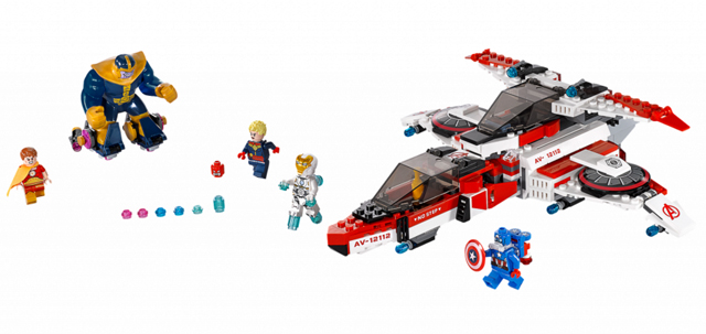 LEGO 76049 SUPER HEROES Vesmírná mise Avenjet
