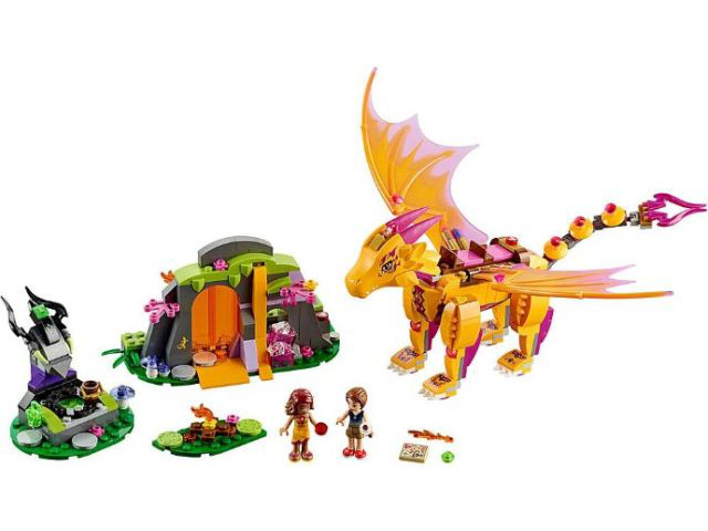LEGO Elves - 41175 Lávová jeskyně ohnivého draka