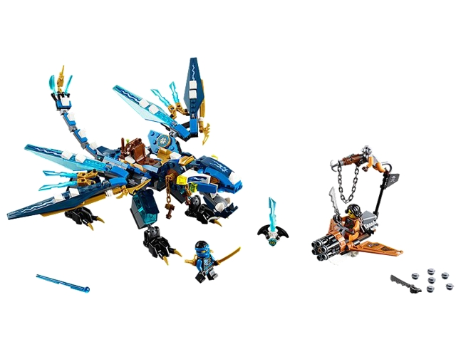 LEGO 70602 NINJAGO Jayův drak blesku