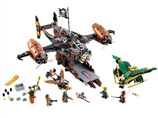LEGO 70605 NINJAGO Smolná tvrz