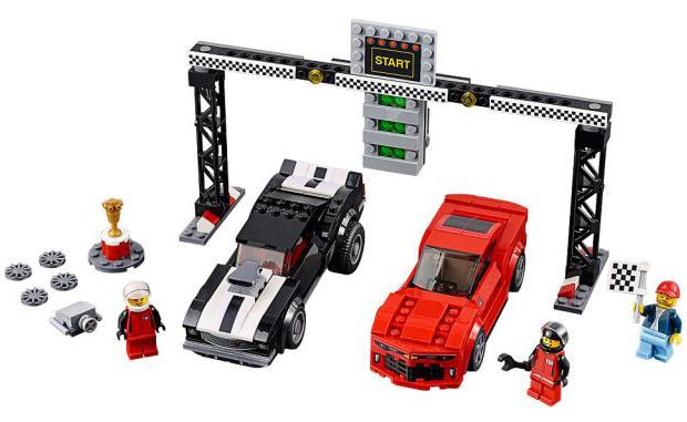 LEGO Speed Champions 75874 Chevrolet Camaro Dragster
