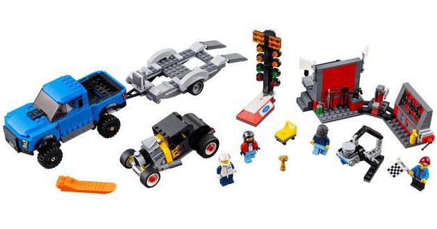 LEGO Speed Champions 75875 Ford F-150 Raptor a Ford Model A Hot Rod