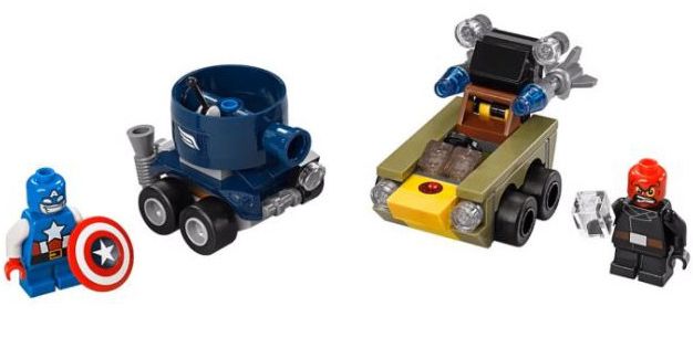 LEGO® Super Heroes - 76065 Mighty Micros: Captain America vs. Red Skull