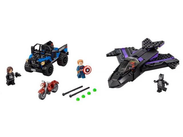 LEGO Super Heroes - 76047 Pronásledování Black Pantherem