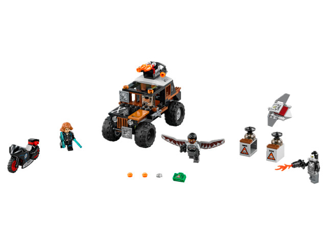 LEGO Super Heroes - 76050 Nebezpečná krádež Crossbonese