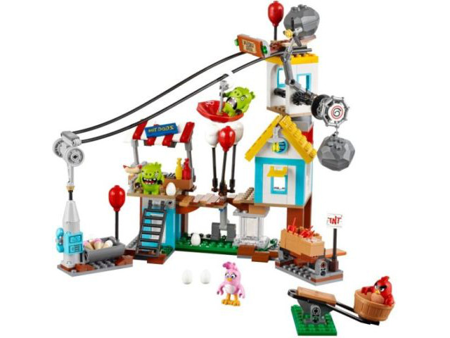 Lego Angry Birds 75824 - Bourání v prasečím městě