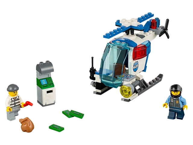 LEGO 10720 JUNIORS Pronásledování s policejní helikoptérou