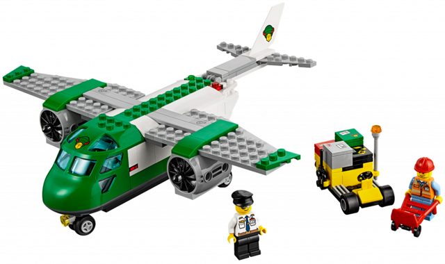 LEGO CITY 60101 Letiště – Nákladní letadlo