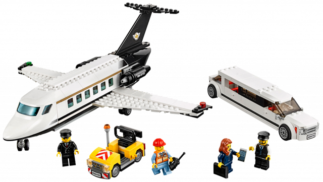 LEGO CITY 60102 Letiště – VIP servis