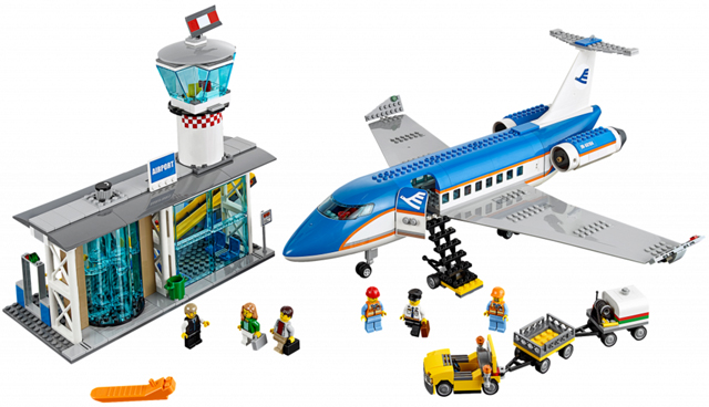 LEGO CITY 60104 Letiště – Terminál pro pasažéry