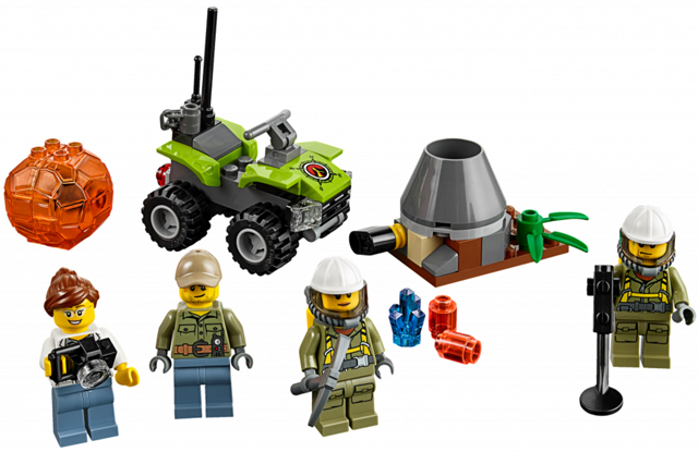 LEGO CITY 60120 Sopečná startovací sada