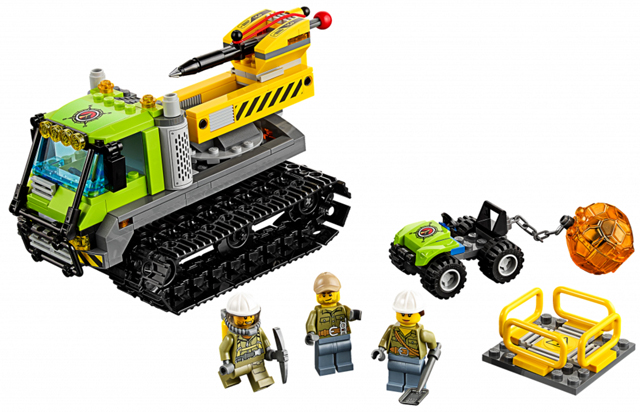 LEGO CITY 60122 Sopečná rolba