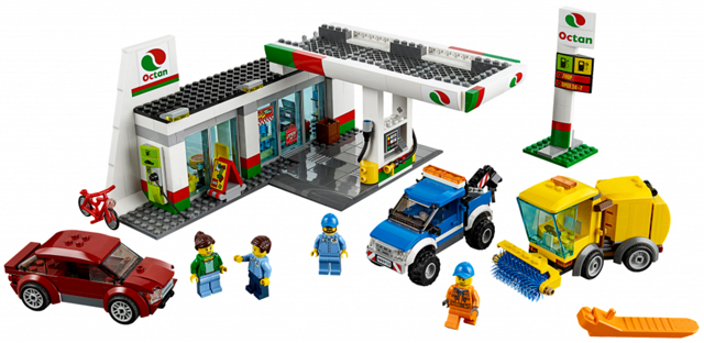 LEGO CITY 60132 Benzínová stanice