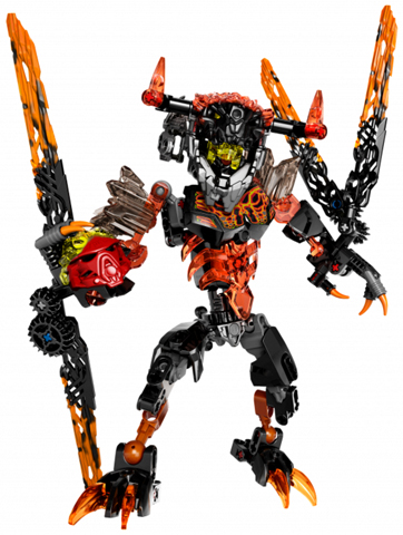 LEGO Bionicle 71313 Lávová příšera