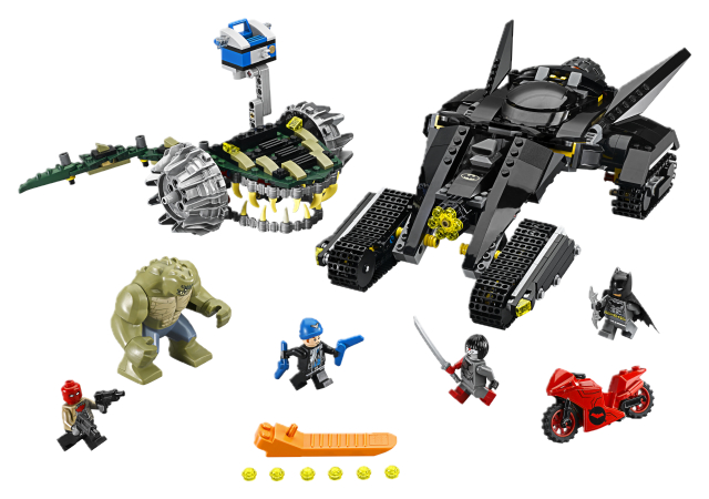 LEGO Super Heroes 76055 Batman™: Killer Croc™ Zničení ve stokách