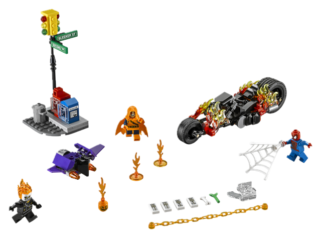 LEGO Super Heroes 76058 Spiderman: Ghost Rider vstupuje do týmu