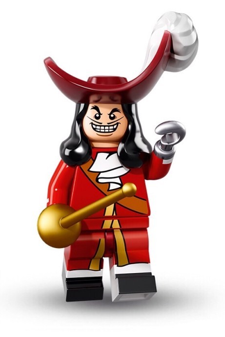 LEGO Minifigurky Disney 71012 Kapitán Hook