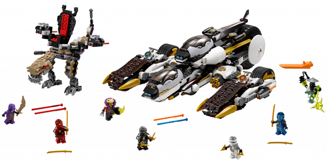 LEGO 70595 NINJAGO Ultra tajné útočné vozidlo-poškoz.box