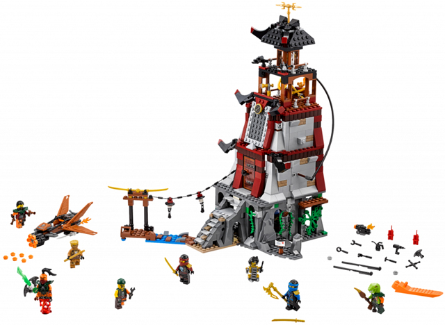 LEGO 70594 NINJAGO Obléhání majáku