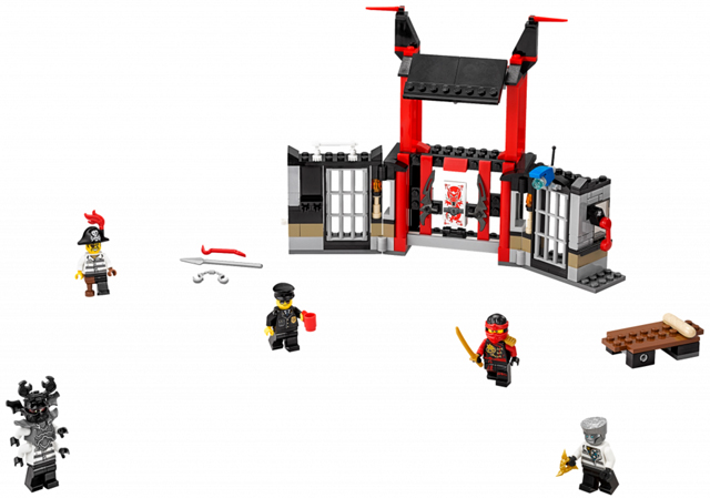 LEGO 70591 NINJAGO Útěk z vězení Kryptarium