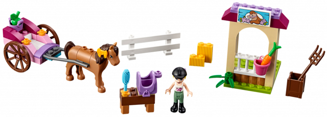 LEGO 10726 JUNIORS Stephanie a kočár s koníkem 