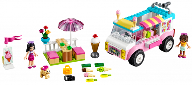 LEGO 10727 JUNIORS Emma a zmrzlinářská dodávka