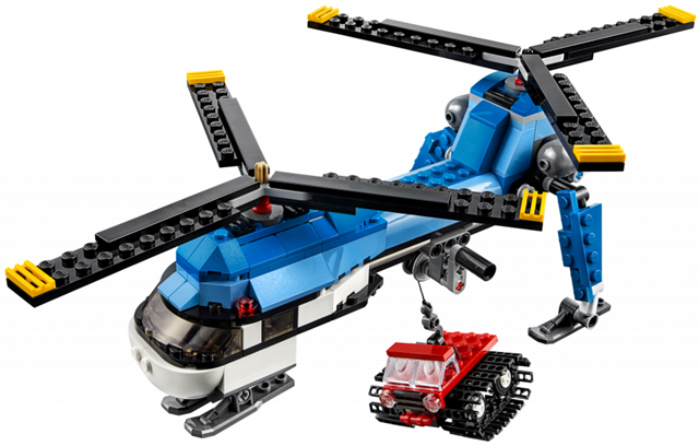 LEGO 31049 CREATOR Vrtulník se dvěma vrtulemi