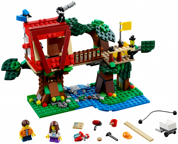 LEGO 31053 CREATOR Dobrodružství v domku na stromě