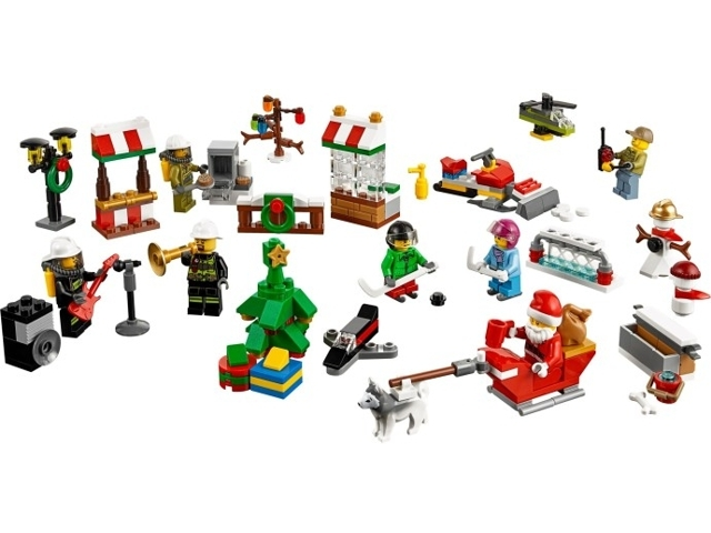 Lego city 60133 adventní kalendář