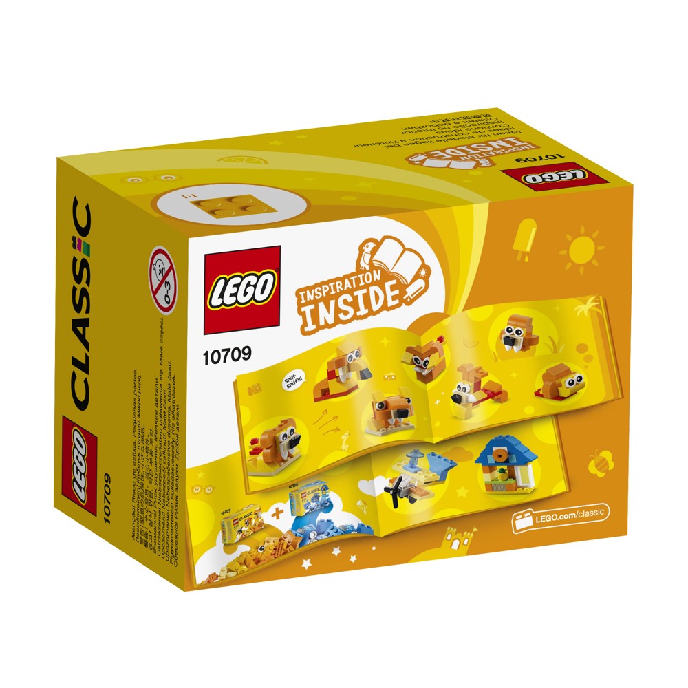LEGO® 10709, Oranžový kreativní box