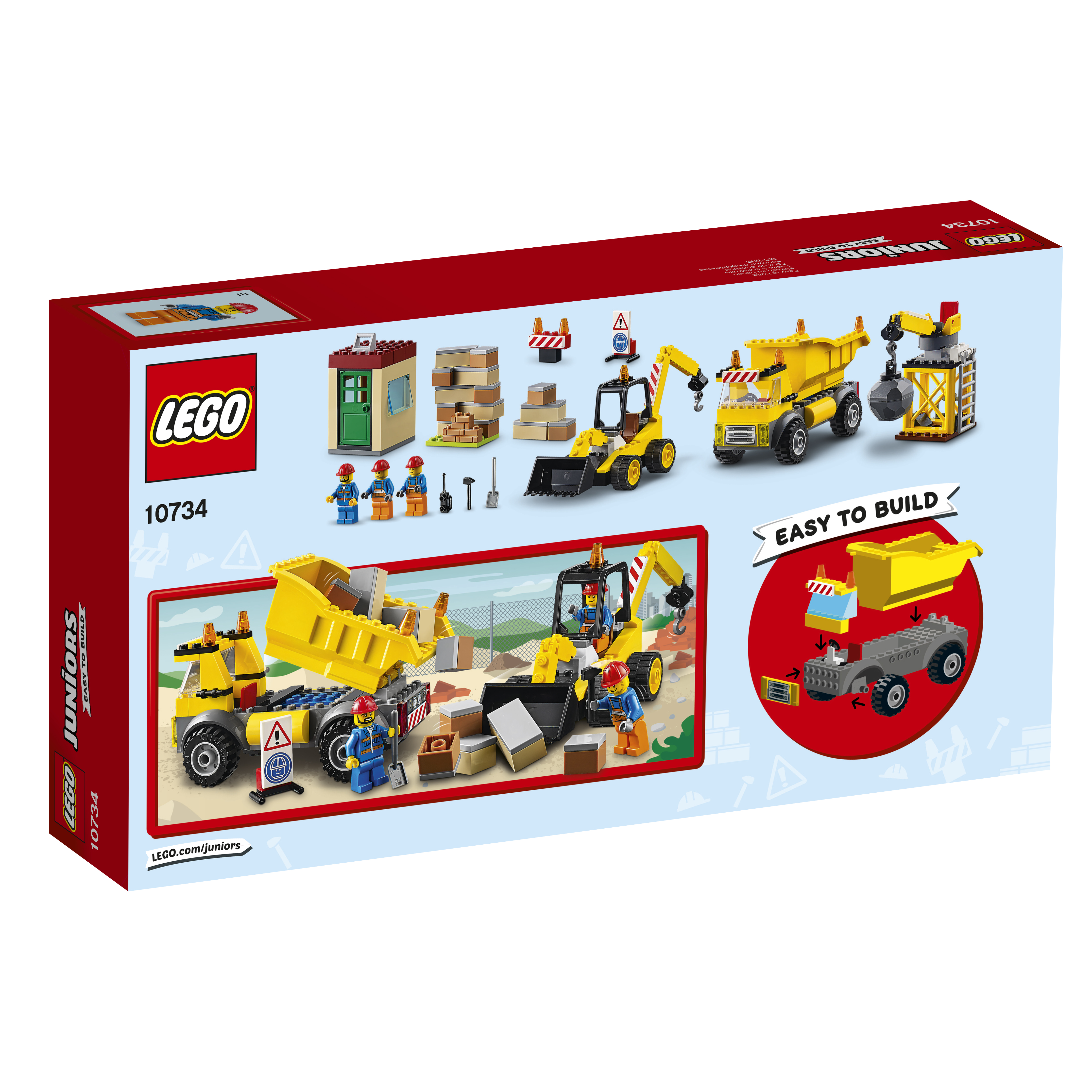 LEGO® 10734, Demoliční práce na staveništi