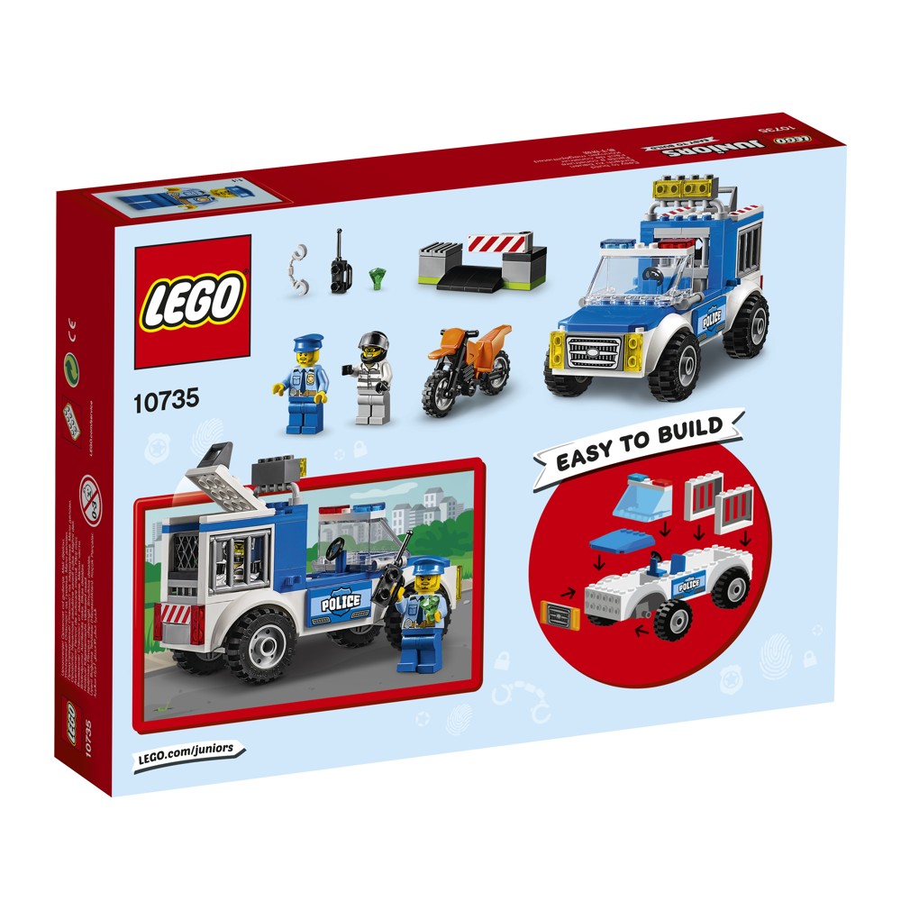 LEGO® 10735, Honička s policejní dodávkou