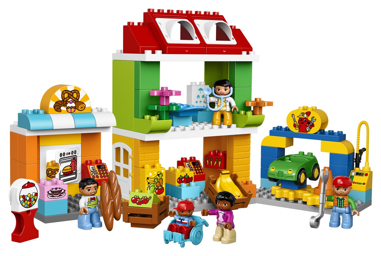LEGO® DUPLO® 10836, Námestí