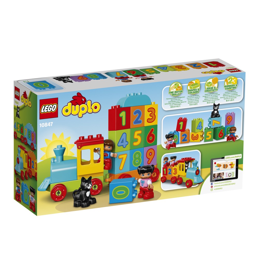 LEGO® DUPLO® 10847, Vláček s čísly