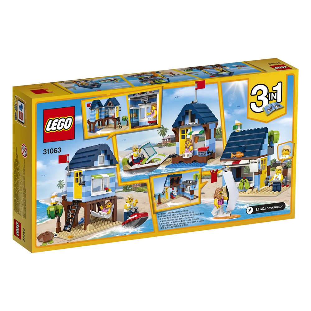 LEGO® Creator 31063, Dovolená na pláži