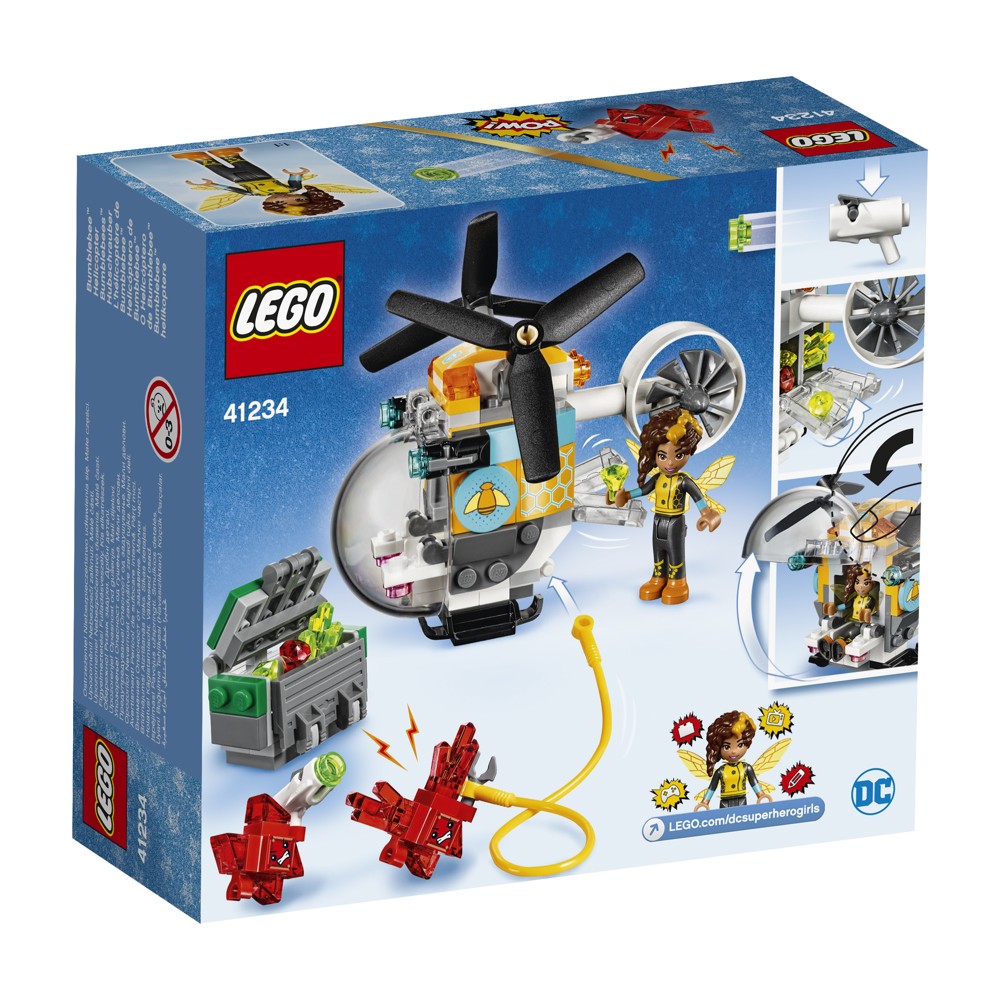 LEGO® DC Super Hero Girls™ 41234, Bumblebee™ a helikoptéra