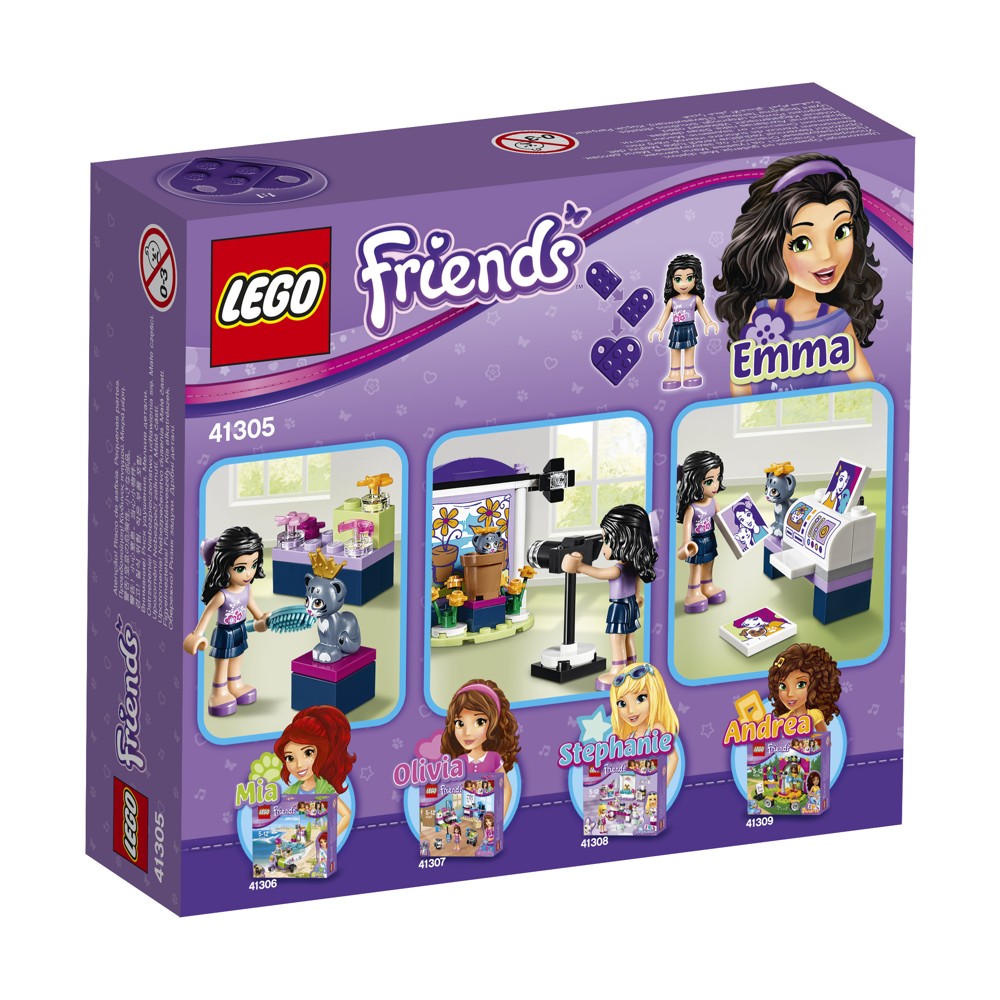 LEGO® Friends 41305, Emma a fotografický ateliér