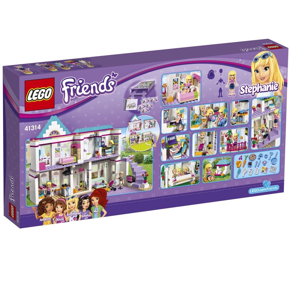 LEGO® Friends 41314, Stephanie a její dům