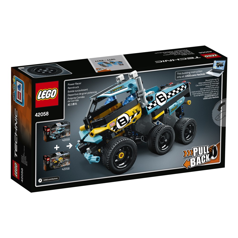 LEGO® Technic 42058, Motorka pro kaskadéry