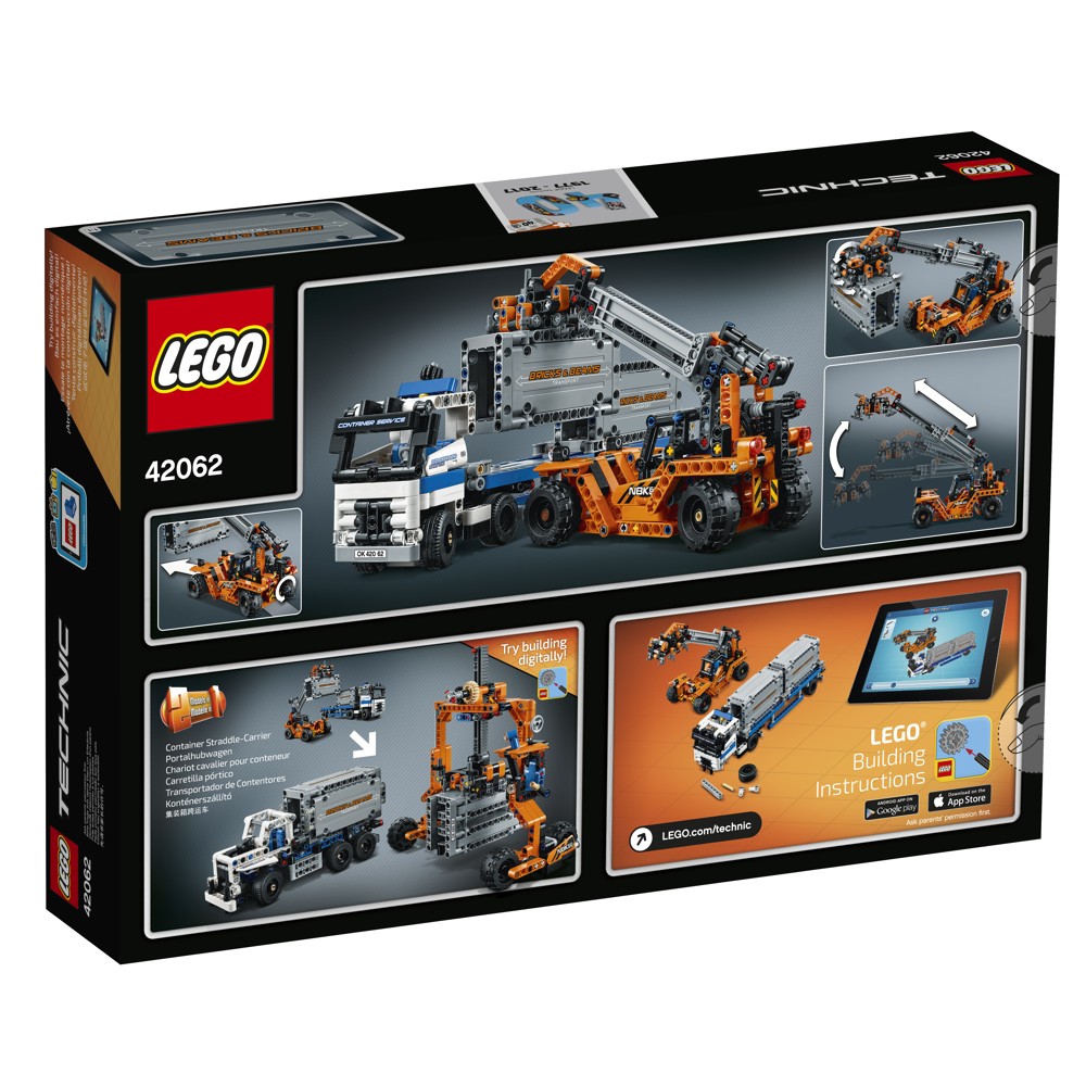 LEGO® Technic 42062, Preprava kontejneru