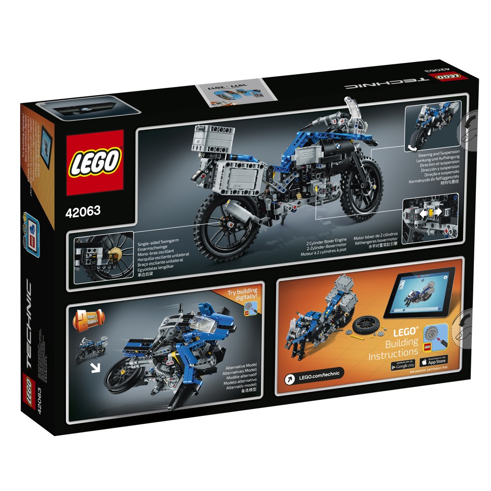 LEGO® Technic 42063, BMW R 1200 GS Adventure