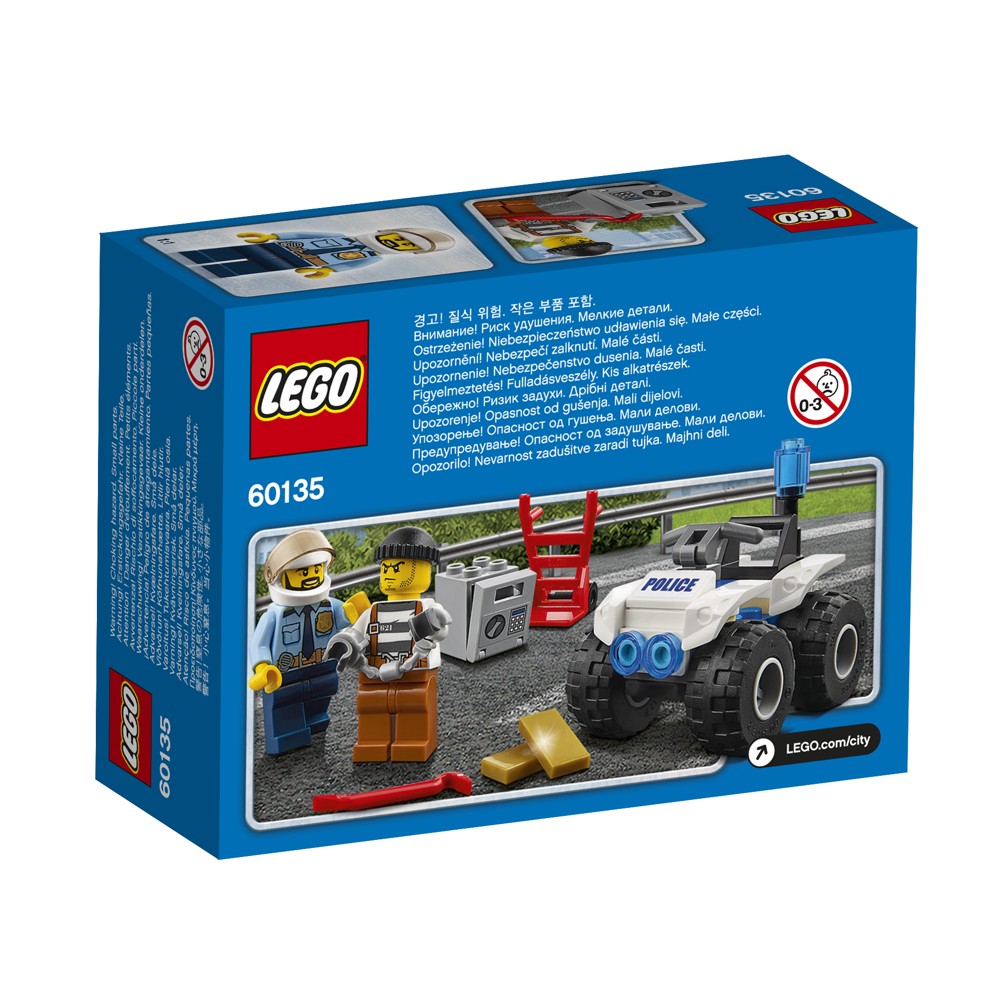 LEGO® City 60135, Zatčení na čtyřkolce