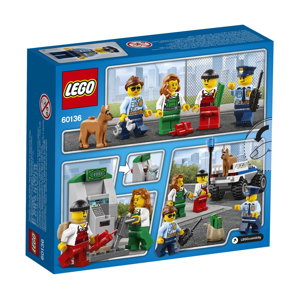 LEGO® City 60136, Policie – startovací sada